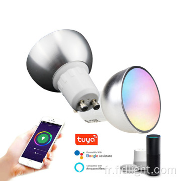 Lampe Alexa Home RGBW 5W Gu10 Lumière RGB